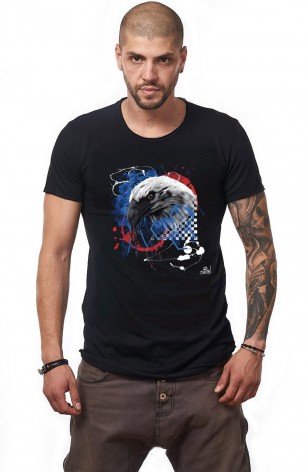 Tricou Eagle Blue